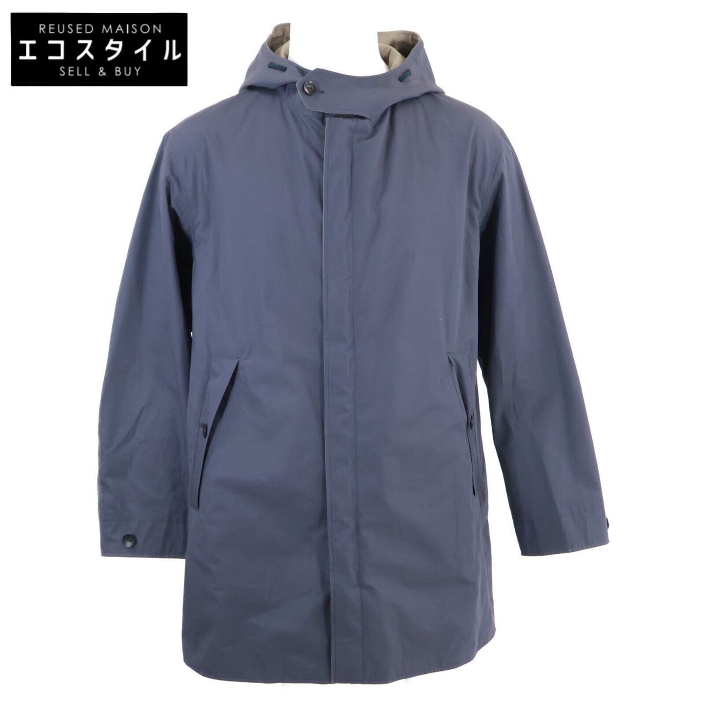 COHERENCE コヒーレンス JACQUES Weather Resistant Cotton Light リバーシブル ジャケット XS