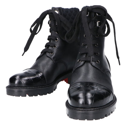 Christian Louboutin クリスチャンルブタン 【美品】MAYR マイヤー レースアップ アンクル シューズ 35