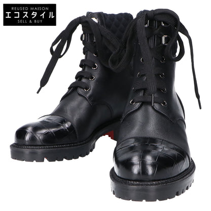 Christian Louboutin クリスチャンルブタン 【美品】MAYR マイヤー レースアップ アンクル シューズ 35