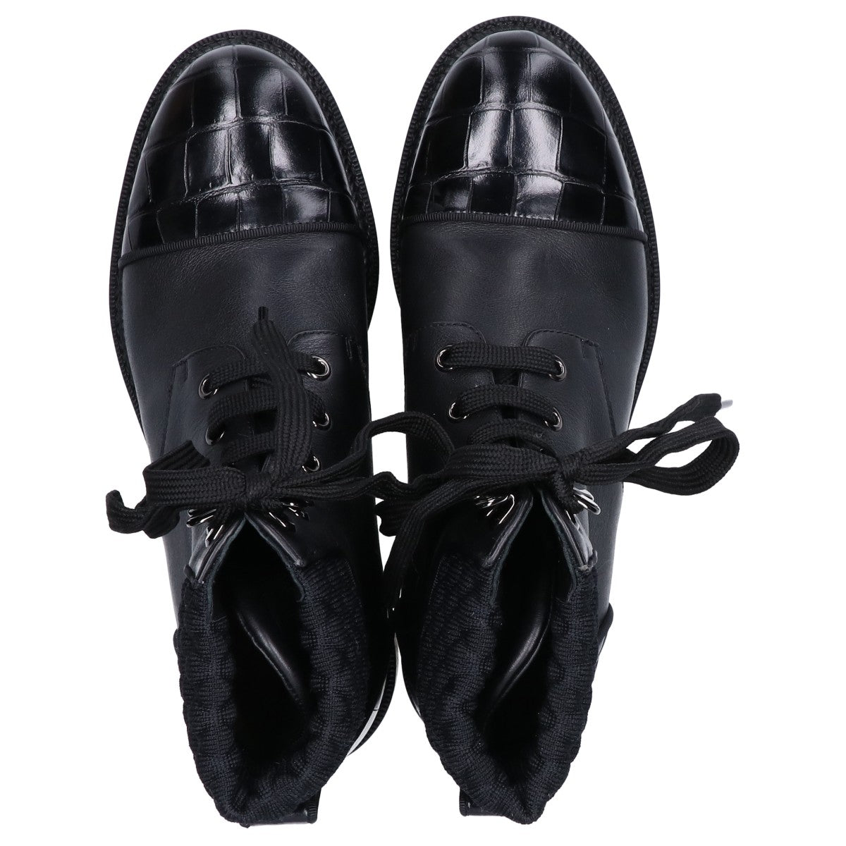 Christian Louboutin クリスチャンルブタン 【美品】MAYR マイヤー レースアップ アンクル シューズ 35