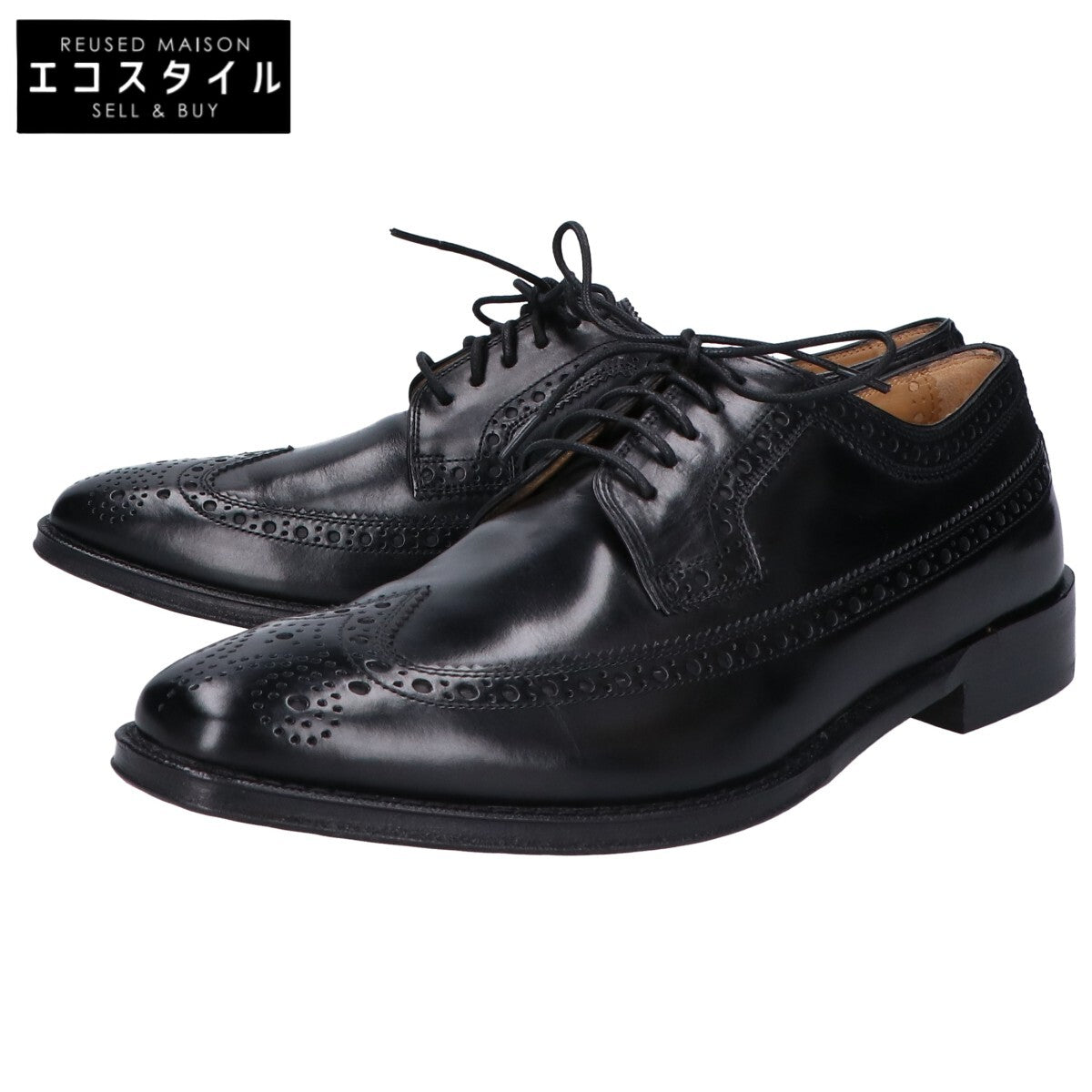 Cole Haan コールハーン 新品同様 470 ウイングチップ シューズ シューズ 8M