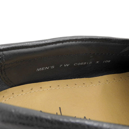 Cole Haan コールハーン 新品同様 レザー タッセルローファー シューズ メンズ ブラック 7 C06915 シューズ 7