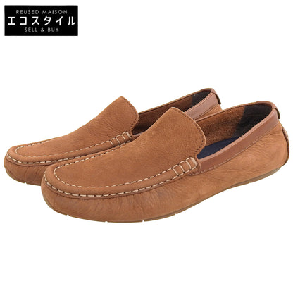 Cole Haan コールハーン 美品 サマーセット ベネチアン スエード ドライバーシューズ メンズ ブラウン WOODBURY 7 1/2 C28555 シューズ 7.5