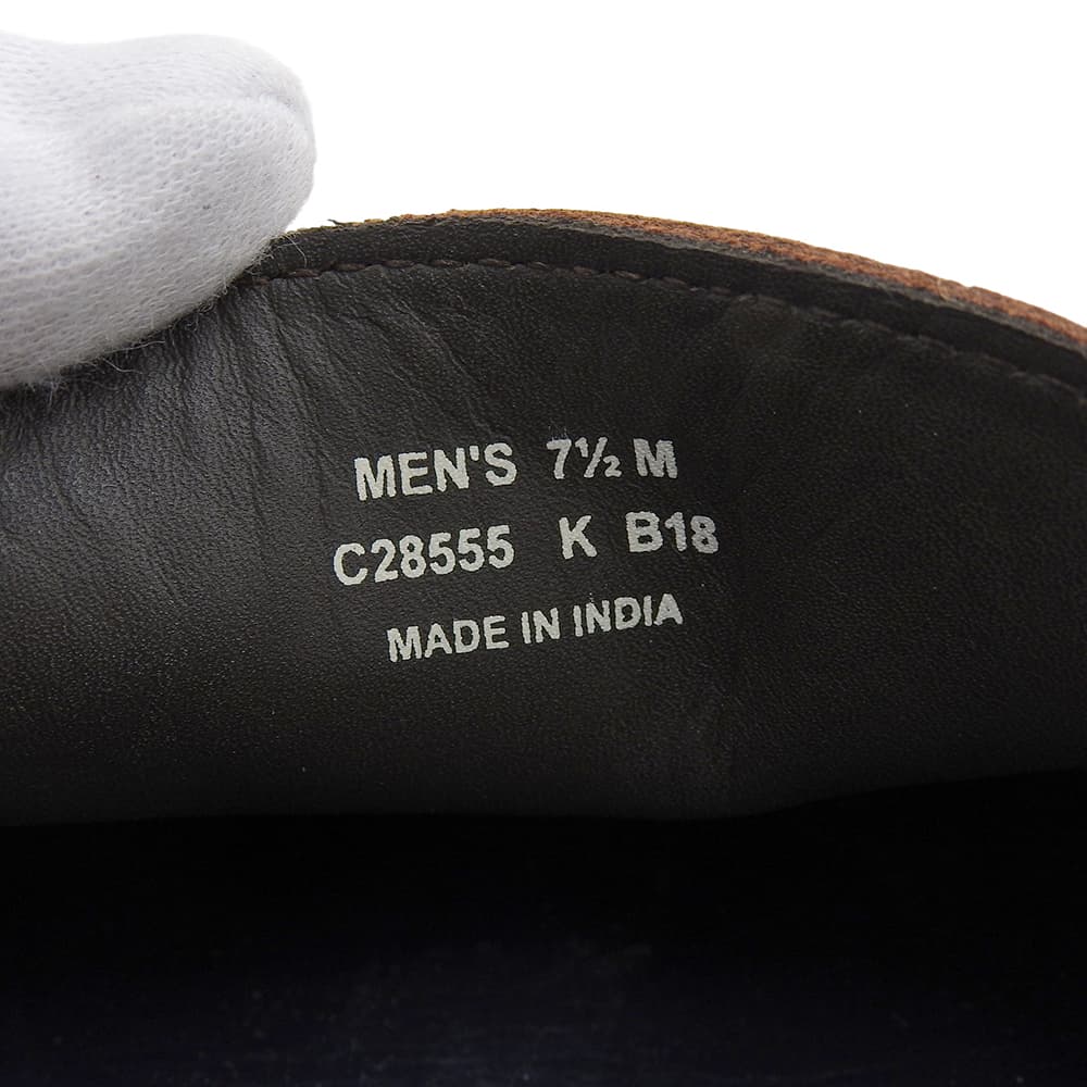 Cole Haan コールハーン 美品 サマーセット ベネチアン スエード ドライバーシューズ メンズ ブラウン WOODBURY 7 1/2 C28555 シューズ 7.5