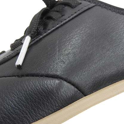 Cole Haan コールハーン 新品同様 ジェネレーション ゼログランド メダリオン レザー スニーカー シューズ メンズ ブラック 25.5cm C31495 シューズ 8(US)