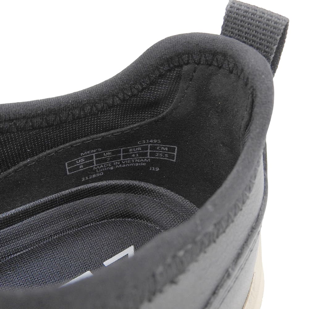 Cole Haan コールハーン 新品同様 ジェネレーション ゼログランド メダリオン レザー スニーカー シューズ メンズ ブラック 25.5cm C31495 シューズ 8(US)