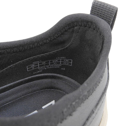 Cole Haan コールハーン 新品同様 ジェネレーション ゼログランド メダリオン レザー スニーカー シューズ メンズ ブラック 25.5cm C31495 シューズ 8(US)