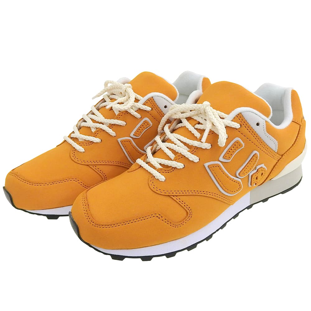 Sangacio サンガッチョ 新品同様 にゅ～ず 10周年記念モデル ヌバッグ ローカットスニーカー シューズ メンズ オレンジ 26cm シューズ 8(US)