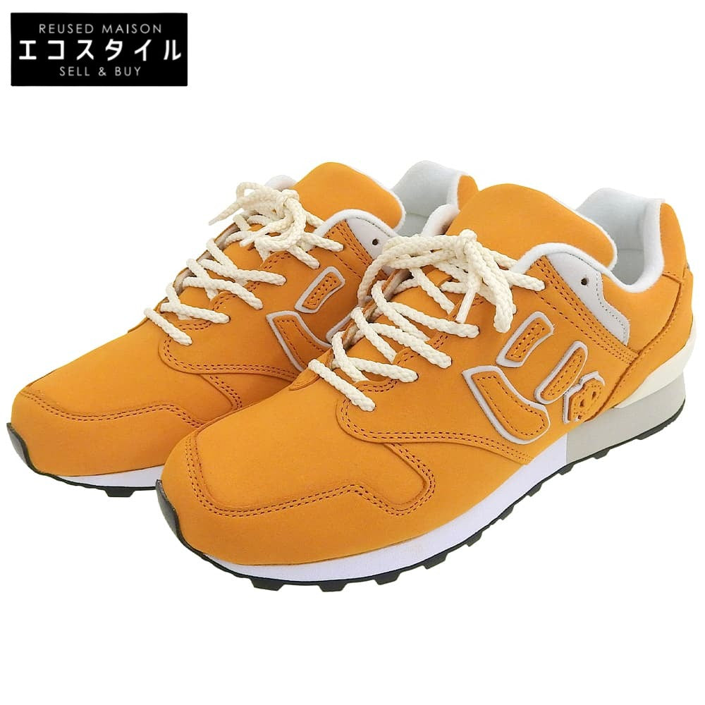 Sangacio サンガッチョ 新品同様 にゅ～ず 10周年記念モデル ヌバッグ ローカットスニーカー シューズ メンズ オレンジ 26cm シューズ 8(US)