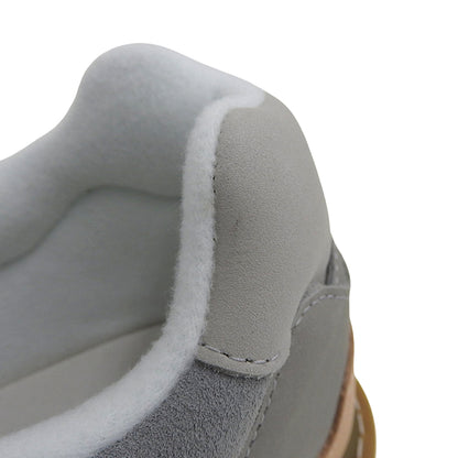 Sangacio サンガッチョ 新品同様 にゅ～ず CREPE GRAY レザー スニーカー シューズ メンズ グレー 26cm シューズ 8(US)