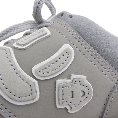 Sangacio サンガッチョ 新品同様 にゅ～ず CREPE GRAY レザー スニーカー シューズ メンズ グレー 26cm シューズ 8(US)