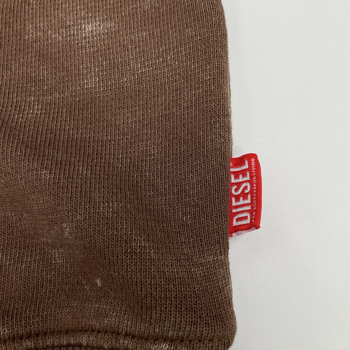 DIESEL ディーゼル S-BOX-HOOD-Q5 ﾌﾞﾗｳﾝ 加工 ﾊﾟｰｶｰ トップス XS