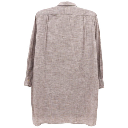 45R フォーティファイブ アール 美品 コットン100 ハーフボタン 長袖シャツ トップス レディース ベージュ 1 5063025 トップス 1