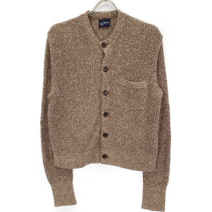 45R フォーティファイブ アール ﾌﾞﾗｳﾝ 5118080 杢杢ﾜｯﾌﾙﾆｯﾄｿｰ ｶｰﾃﾞｨｶﾞﾝ トップス 表記なし