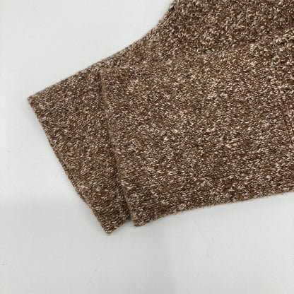 45R フォーティファイブ アール ﾌﾞﾗｳﾝ 5118080 杢杢ﾜｯﾌﾙﾆｯﾄｿｰ ｶｰﾃﾞｨｶﾞﾝ トップス 表記なし