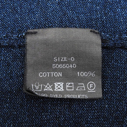 45R フォーティファイブ アール 美品 ボーダー ギマニット ワンピース レディース インディゴ×ブラウン 0 5065040 ワンピース 0