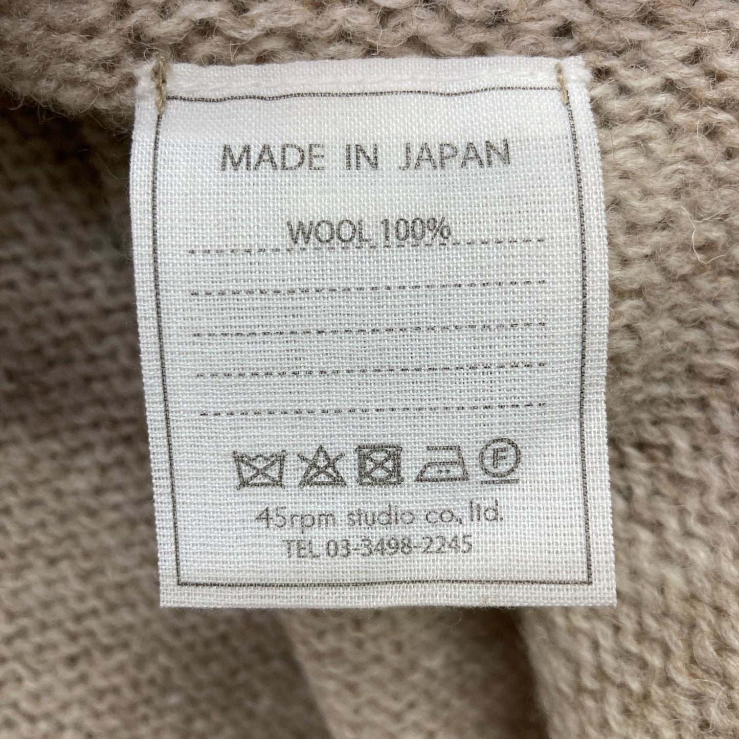 45R フォーティファイブ アール ｱｲﾎﾞﾘｰ 5108118 ｼｪｯﾄﾗﾝﾄﾞ ﾓｯｸﾈｯｸ ﾎﾟﾝﾁｮ トップス 0