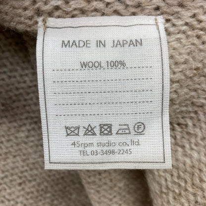 45R フォーティファイブ アール ｱｲﾎﾞﾘｰ 5108118 ｼｪｯﾄﾗﾝﾄﾞ ﾓｯｸﾈｯｸ ﾎﾟﾝﾁｮ トップス 0