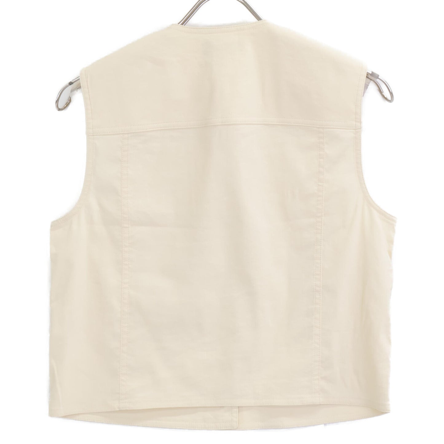 Theory セオリー 【美品/25SS】01-5104118-190-702 TRUCKER VEST リネン混 ベスト 2