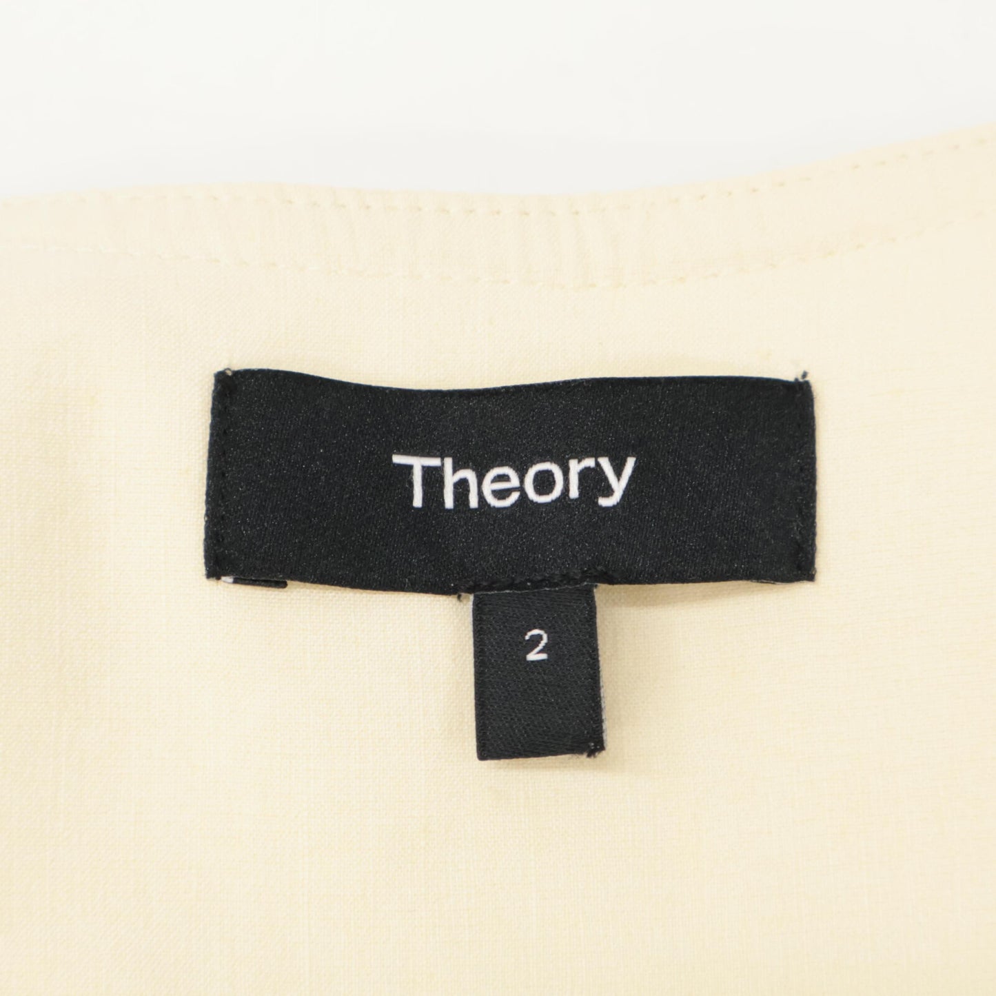 Theory セオリー 【美品/25SS】01-5104118-190-702 TRUCKER VEST リネン混 ベスト 2