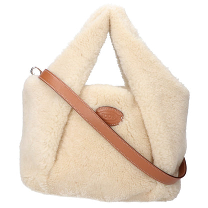 TOD'S トッズ 【美品】XBWAOUAM1L0QRD7P70 ミニシャツショッピングバッグ/ ハンドバッグ