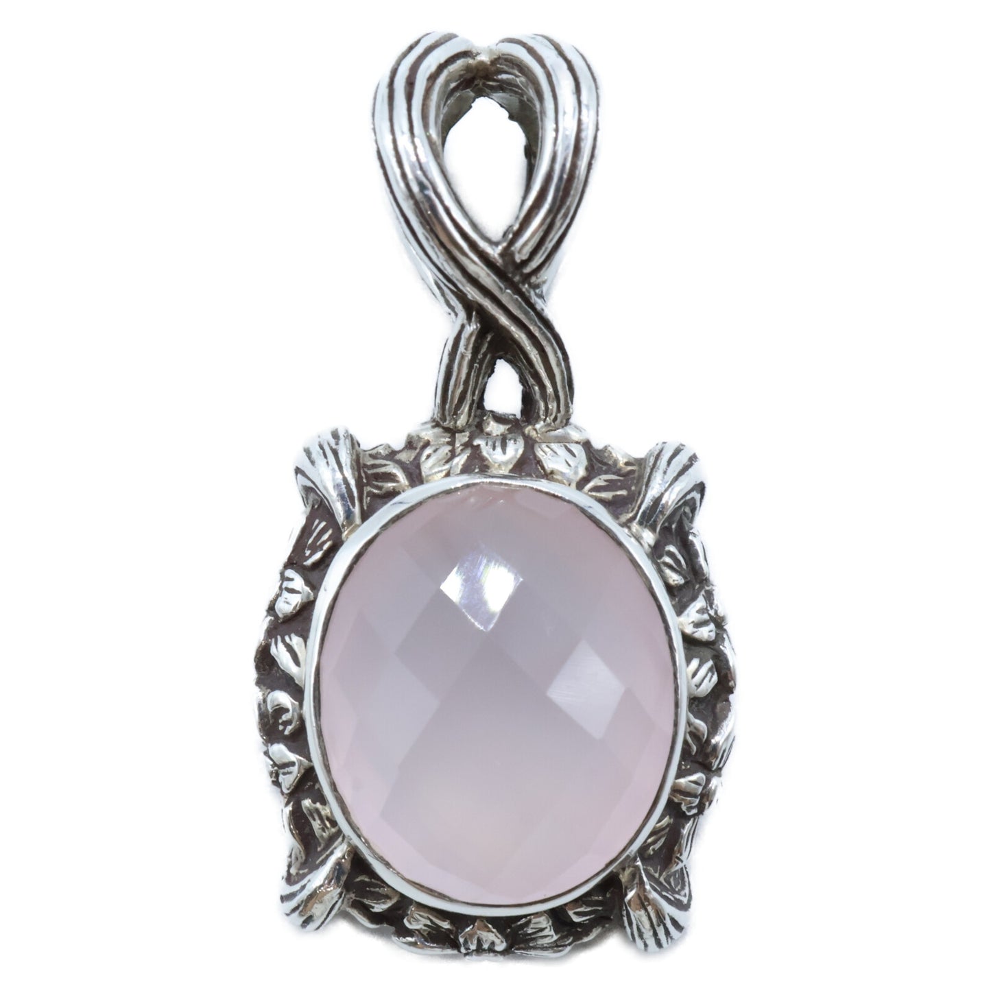 STEPHEN DWECK スティーブンデュエック SV925ｘピンククオーツ ペンダントトップ