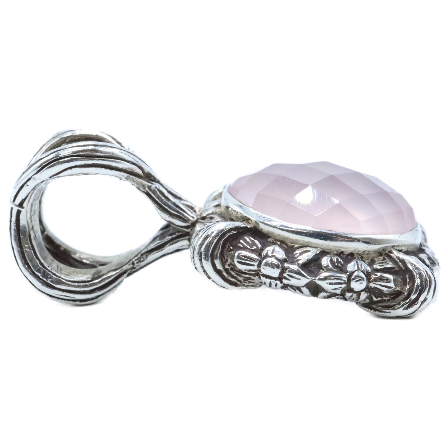 STEPHEN DWECK スティーブンデュエック SV925ｘピンククオーツ ペンダントトップ