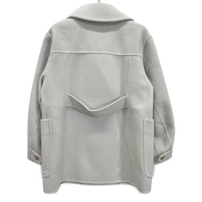 BALLSEY ボールジー 23年 ﾗｲﾄｸﾞﾚｰ ｳｰﾙﾋﾞｰﾊﾞｰﾒﾙﾄﾝ ｼｮｰﾄｺｰﾄ コート 36