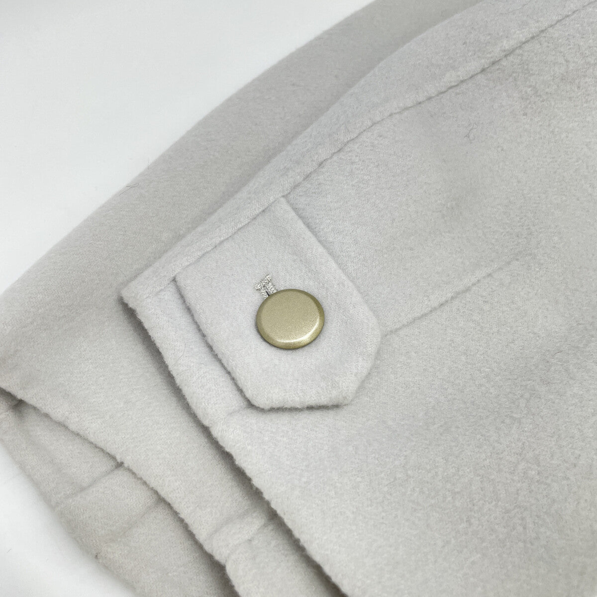 BALLSEY ボールジー 23年 ﾗｲﾄｸﾞﾚｰ ｳｰﾙﾋﾞｰﾊﾞｰﾒﾙﾄﾝ ｼｮｰﾄｺｰﾄ コート 36