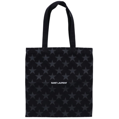 SAINT LAURENT PARIS サンローランパリ スター コットン トートバッグ