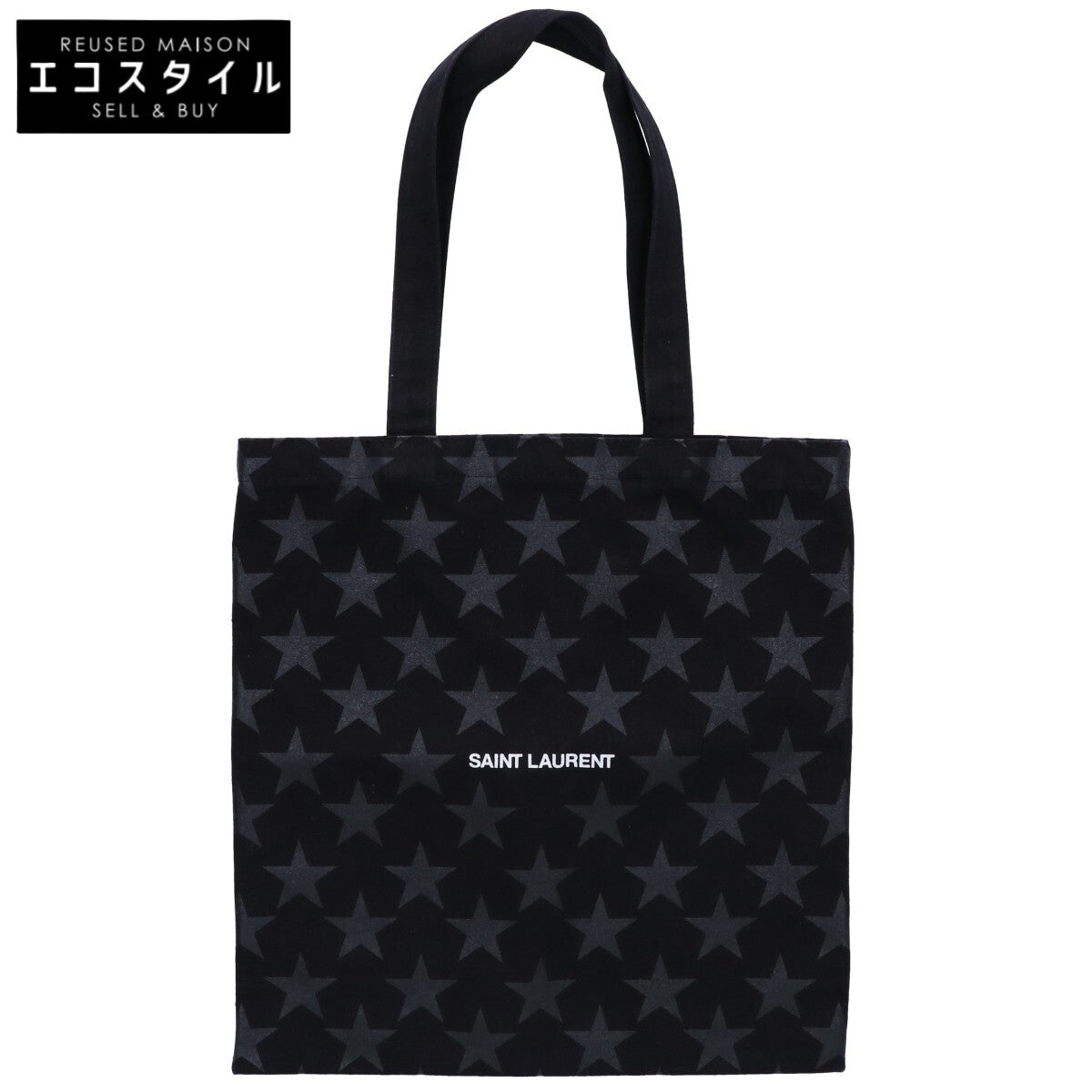 SAINT LAURENT PARIS サンローランパリ スター コットン トートバッグ
