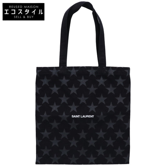 SAINT LAURENT PARIS サンローランパリ スター コットン トートバッグ