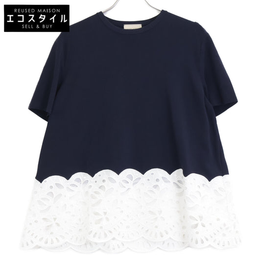 UNITED ARROWS ユナイテッドアローズ 【美品】1518-183-1832 スカラップレース コンビネーション ニット トップス ※サイズの記載はございません。