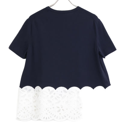 UNITED ARROWS ユナイテッドアローズ 【美品】1518-183-1832 スカラップレース コンビネーション ニット トップス ※サイズの記載はございません。