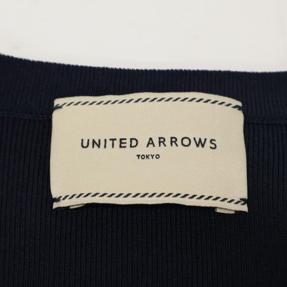 UNITED ARROWS ユナイテッドアローズ 【美品】1518-183-1832 スカラップレース コンビネーション ニット トップス ※サイズの記載はございません。