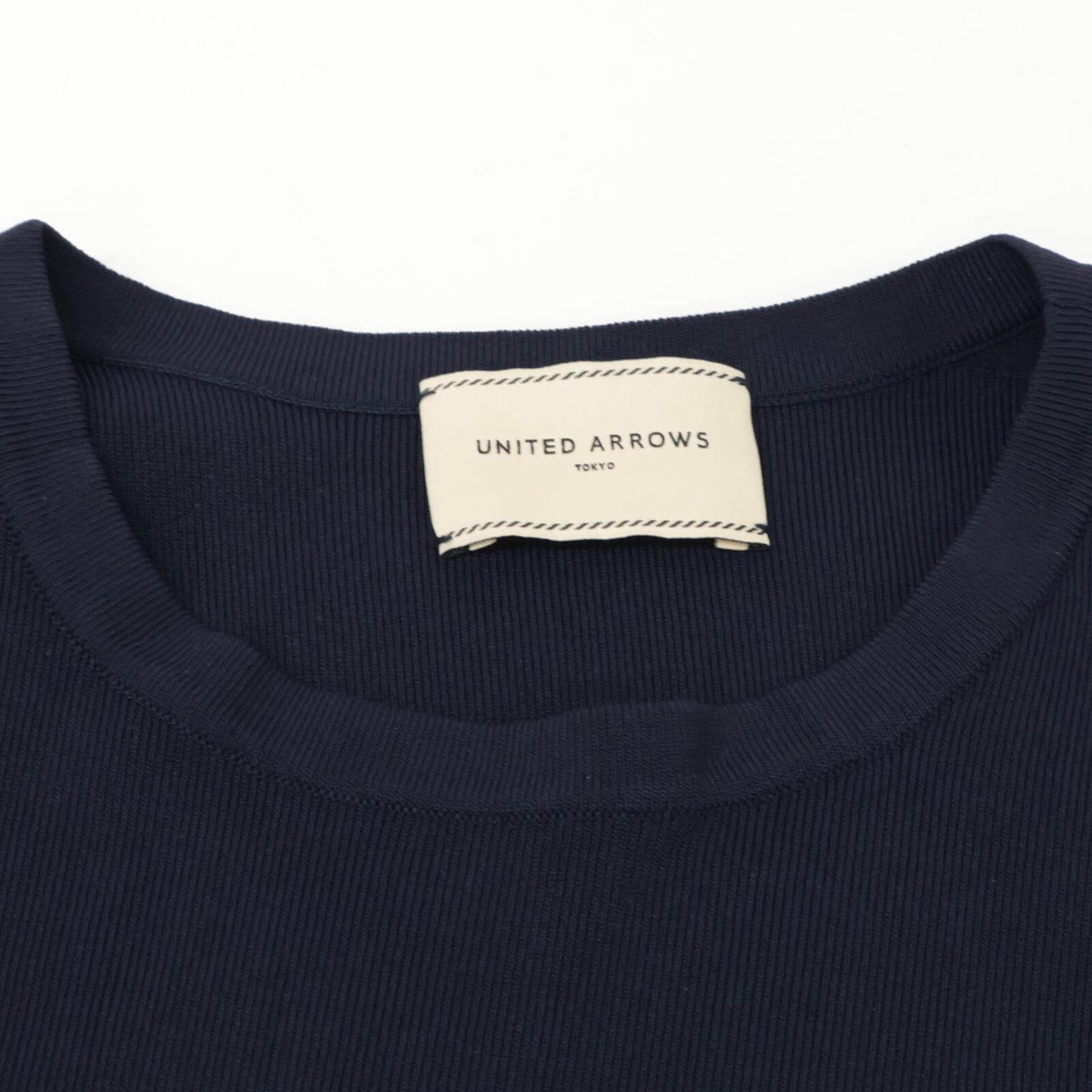 UNITED ARROWS ユナイテッドアローズ 【美品】1518-183-1832 スカラップレース コンビネーション ニット トップス ※サイズの記載はございません。