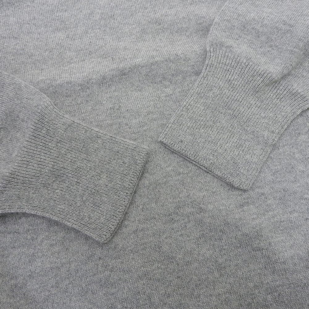 TOYOBOSHI トウヨウボウシ 新品同様 糸衣 カシミヤ100 Vネック セーター トップス レディース ライトグレー 2 07IT-BC0001 トップス 2