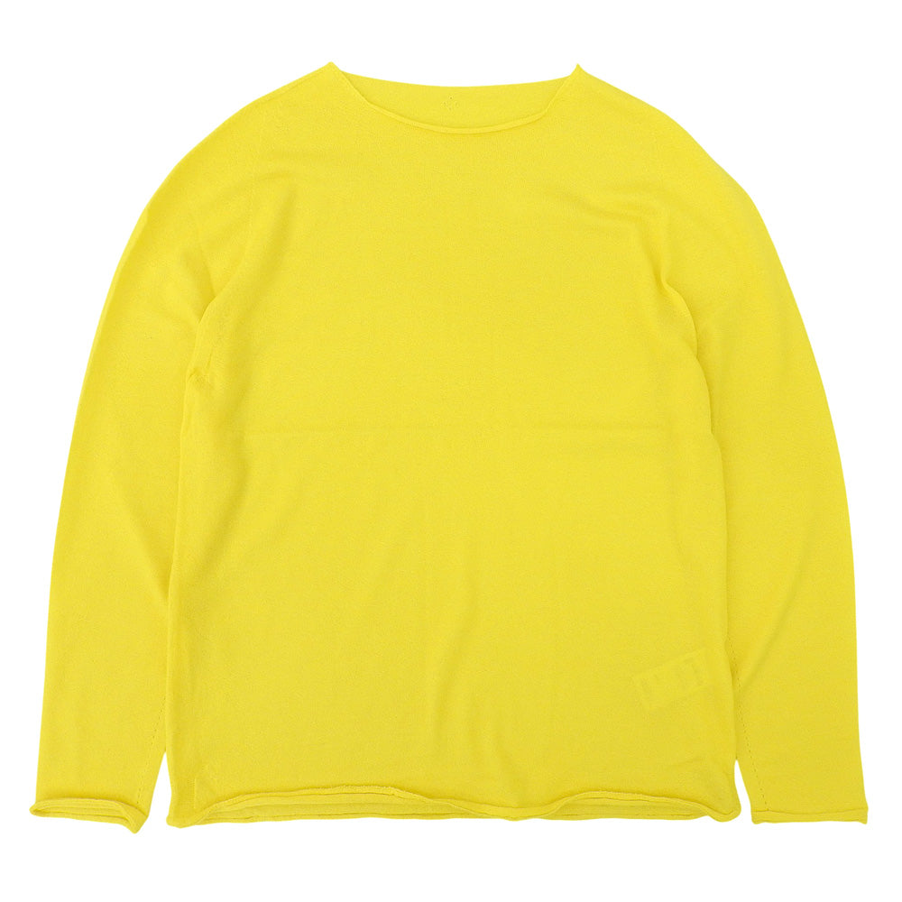 TOYOBOSHI トウヨウボウシ 新品同様 糸衣 CHAUSU カシミヤ ニット トップス レディース イエロー 3 14IT-AC6001 トップス 3