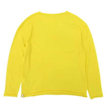 TOYOBOSHI トウヨウボウシ 新品同様 糸衣 CHAUSU カシミヤ ニット トップス レディース イエロー 3 14IT-AC6001 トップス 3