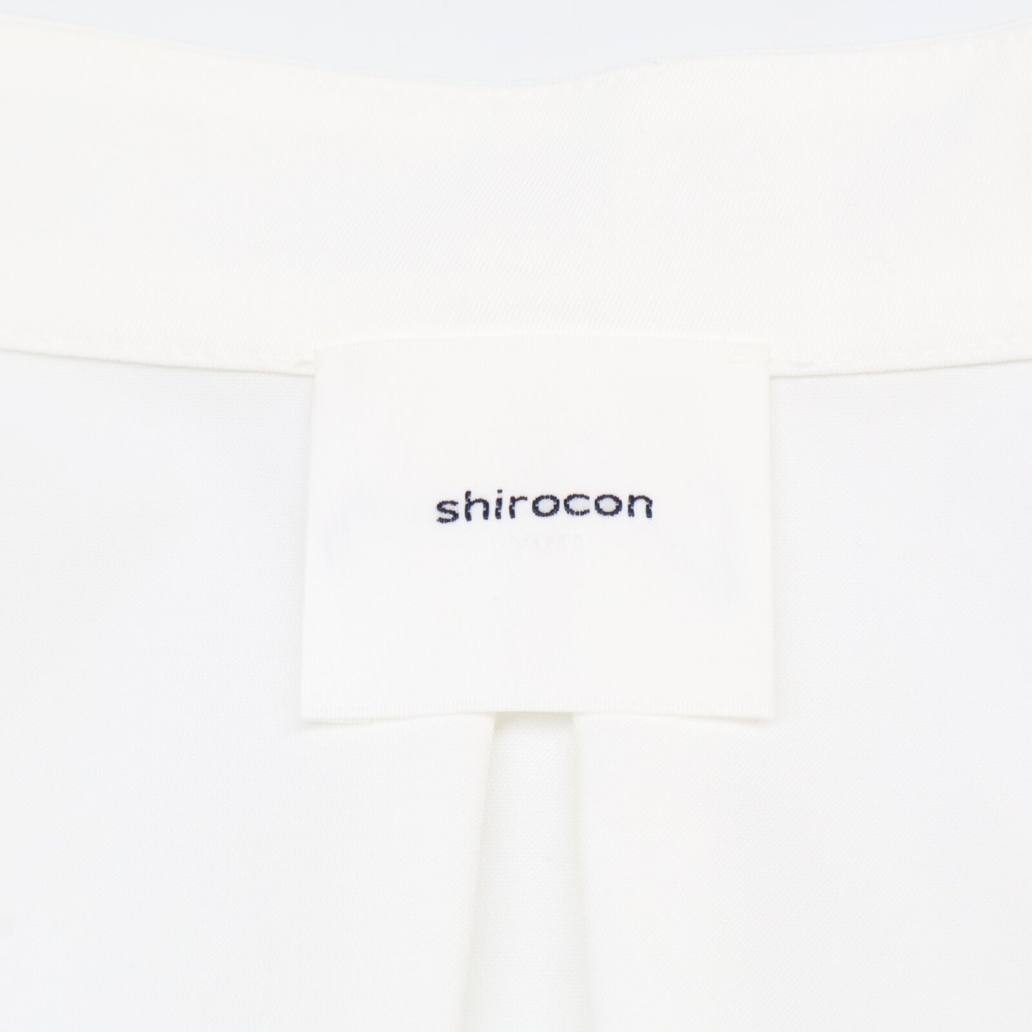 shirocon シロコン SC2121-010AW-4 ホイップカラー付 長袖ブラウス/ トップス 36