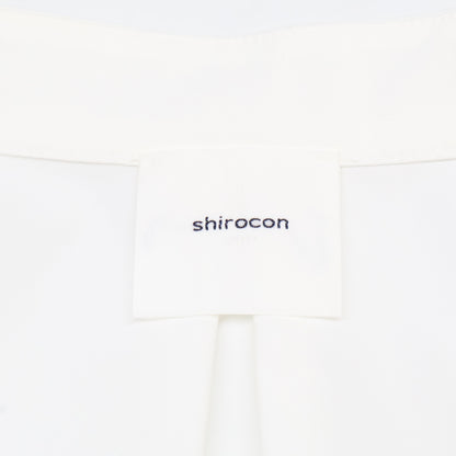 shirocon シロコン SC2121-010AW-4 ホイップカラー付 長袖ブラウス/ トップス 36