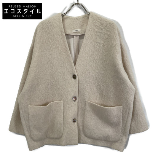 yori ヨリ YR2125-098AW-6 ﾋﾟﾝｸ ﾓﾍｱ混 ｼｬｷﾞｰ ｺｰﾄ ジャケット F