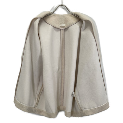 yori ヨリ YR2125-098AW-6 ﾋﾟﾝｸ ﾓﾍｱ混 ｼｬｷﾞｰ ｺｰﾄ ジャケット F