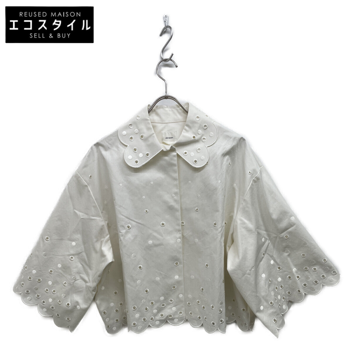 shirocon シロコン SC2225-001SP-2 ﾎﾜｲﾄ ｻﾎﾞﾝｼﾞｬｹｯﾄ ジャケット 38