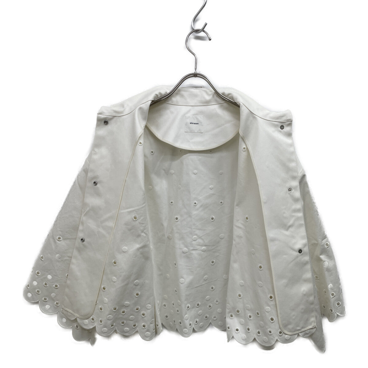 shirocon シロコン SC2225-001SP-2 ﾎﾜｲﾄ ｻﾎﾞﾝｼﾞｬｹｯﾄ ジャケット 38