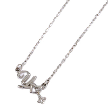 ヨンドシー 4℃ Canal 4℃ カナルヨンドシー K10 イニシャル Y ダイヤモンド ネックレス