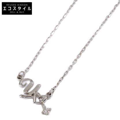 ヨンドシー 4℃ Canal 4℃ カナルヨンドシー K10 イニシャル Y ダイヤモンド ネックレス