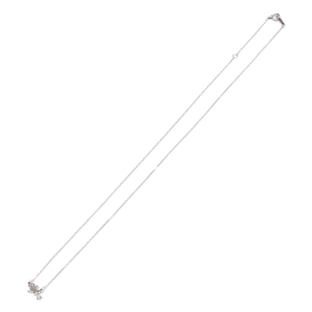 ヨンドシー 4℃ Canal 4℃ カナルヨンドシー K10 イニシャル Y ダイヤモンド ネックレス