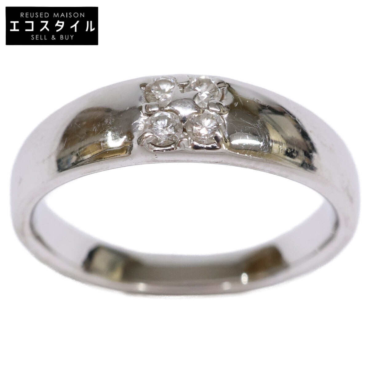 STAR JEWELRY スタージュエリー K18 0.10 ダイヤモンド リング 指輪