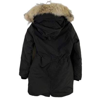 CANADA GOOSE カナダグース 2580LA ﾌﾞﾗｯｸ ROSSCLAIR PARKA ﾛｽｸﾚｱﾊﾟｰｶｰ コート S